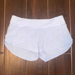 Lululemon low-rise lined speed up shorts